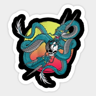 Dragon Snake Sticker